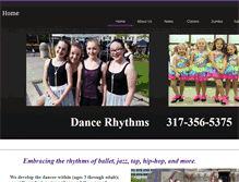 Tablet Screenshot of dance-rhythms.com